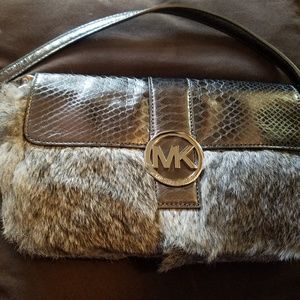 Authentic MK Rabbit Fur handbag